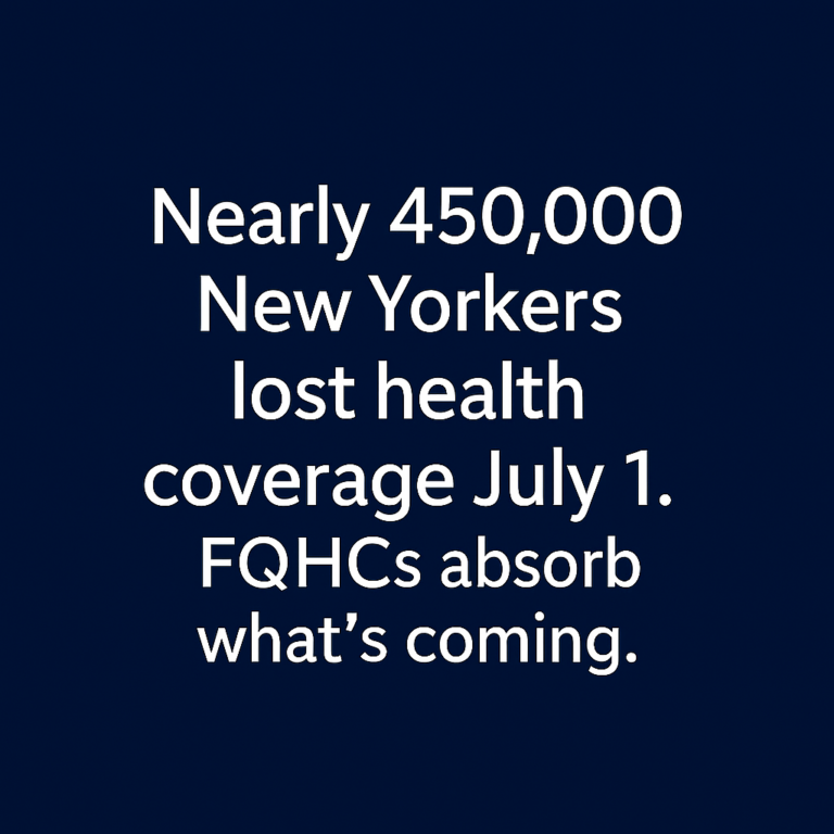 450K Lose Coverage: FQHCs Feel It First