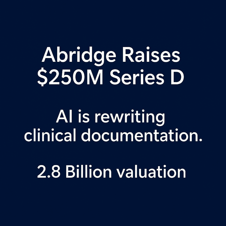 AI Health Startup Raises $100M+