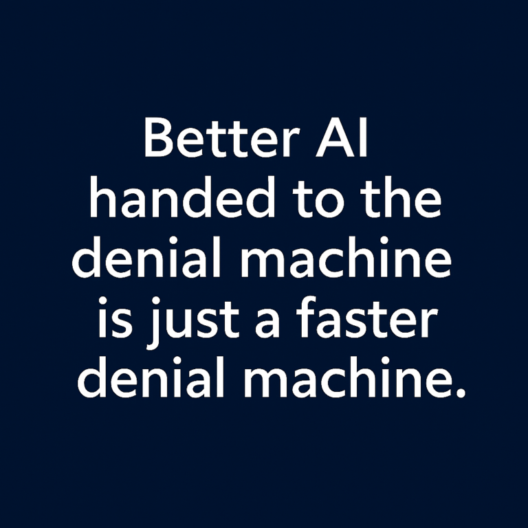 AI Won’t Fix Healthcare’s Broken Incentives