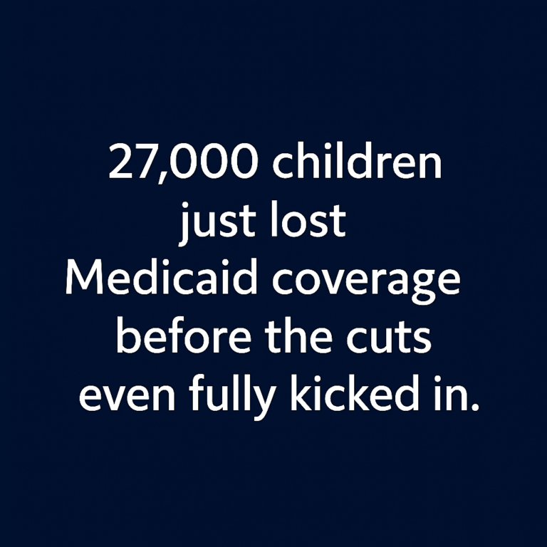 Medicaid Cuts Are Already Here