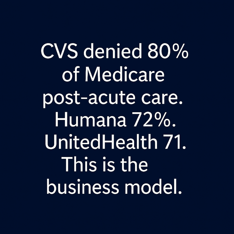 Medicare Advantage Denial Rates Are a Scandal