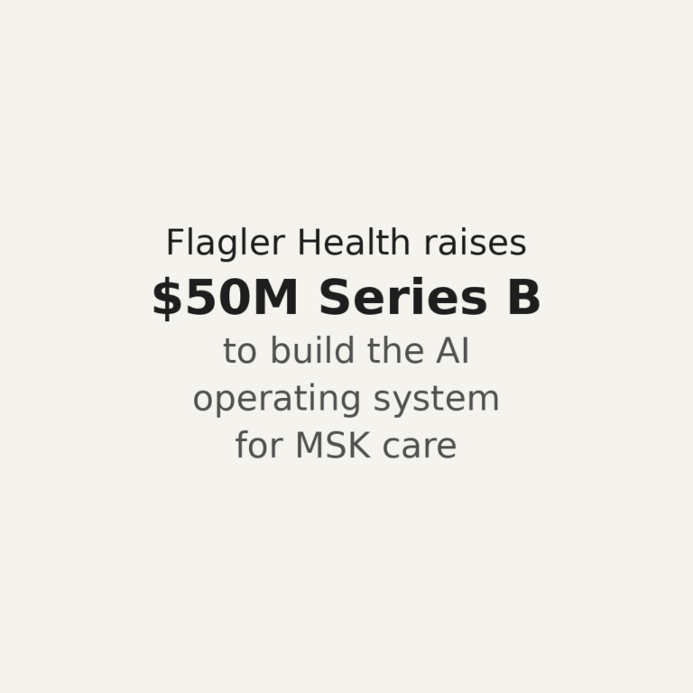 Flagler Health’s $50M MSK AI Bet
