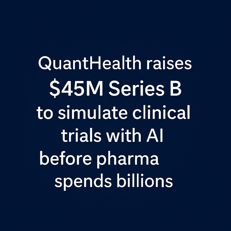 QuantHealth: AI That Simulates Clinical Trials