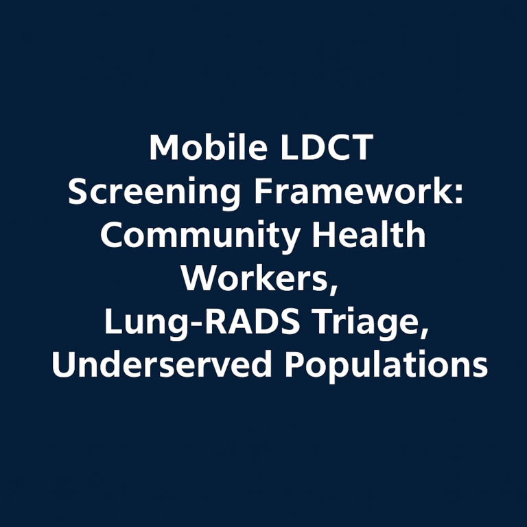 BRELT3 Mobile LDCT Screening Framework